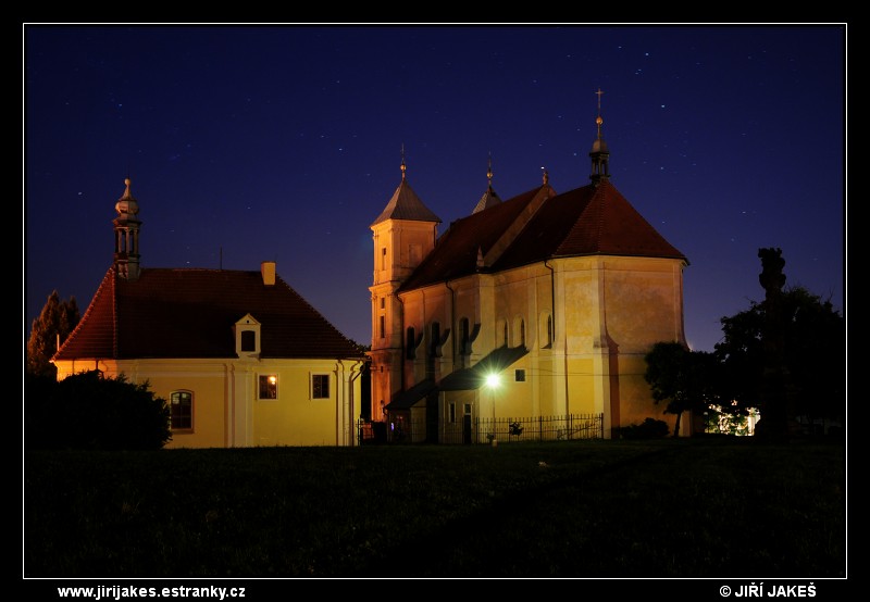 Kostel a fara v Litvínově